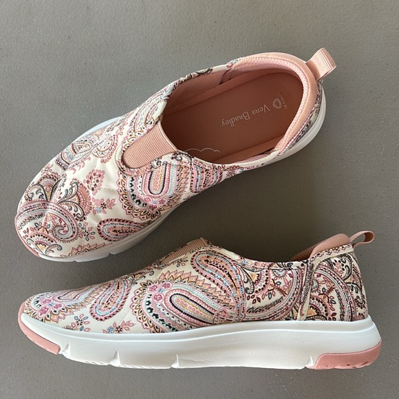 Vera Bradley VB Cloud 2-Mile Slip-On Shoe Sand Paisley Size 8 - Picture 16 of 16